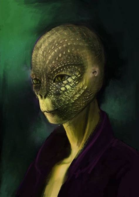 Reptilian Part Of The Alienated Alien Nation Exhibition By Jérôme
