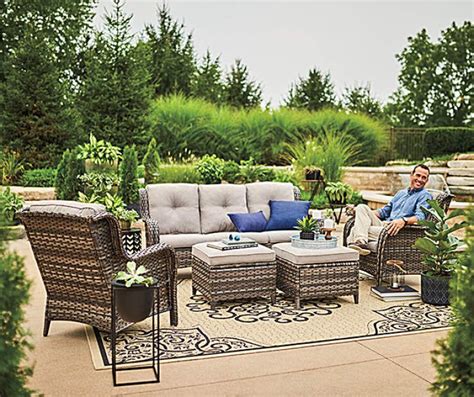 The first most popular furniture category is patio and outdoor furniture. Wilson & Fisher Oakmont 5-Piece Patio Furniture Collection ...