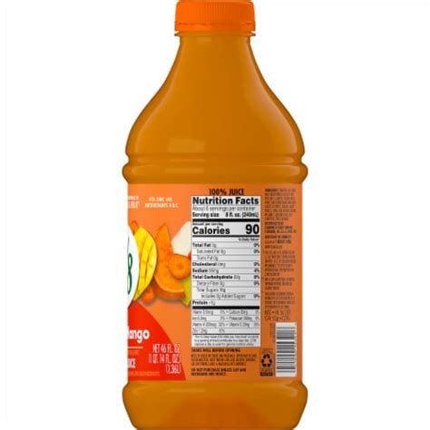 V8 V Fusion Peach Mango Juice 46 Fl Oz Ralphs