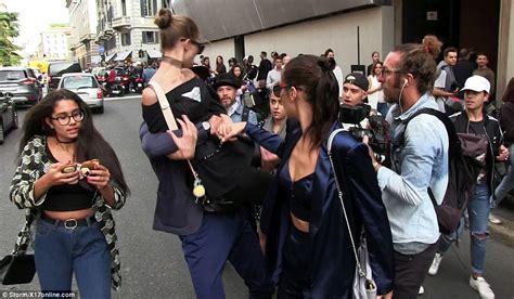 Gigi Hadid Lashes Out At Man Who Tries To Pick Her Up As She Leaves