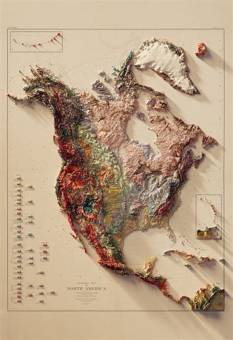 Geologic Map Of North America Ecampusegertonacke