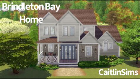 Brindleton Bay Home The Sims 4 Speed Build Youtube