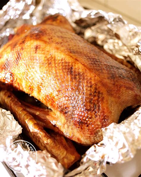 How To Cook Goose Easy Christmas Roast Goose Sew White