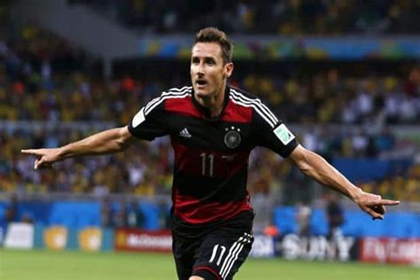 World Cup 2014 Germanys Soft Spoken Miroslav Klose Sets Scoring Record Mint