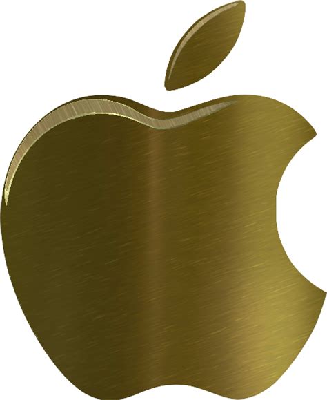 Gold Apple Logo Png Hd Quality Png Play