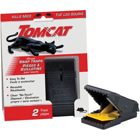Tomcat 2 Pack Snap Mouse Trap Home Hardware