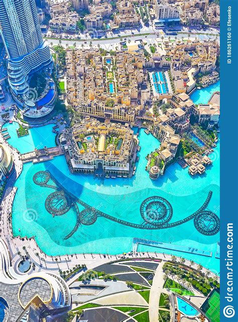 The Burj Lake Dubai Uae Editorial Image Image Of Cloud 186261160