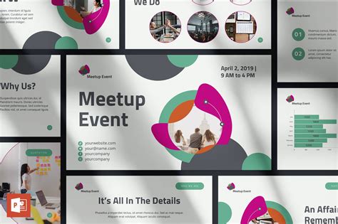 Presentation Meetup Event Presentation Templates ~ Creative Market