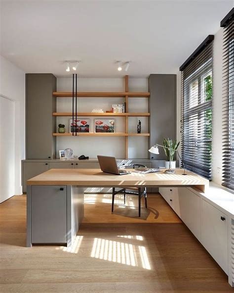 30 Admirable Modern Home Office Design Ideas That You Like In 2020