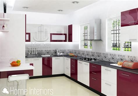 Fascinating Contemporary Budget Home Kitchen Interior Design