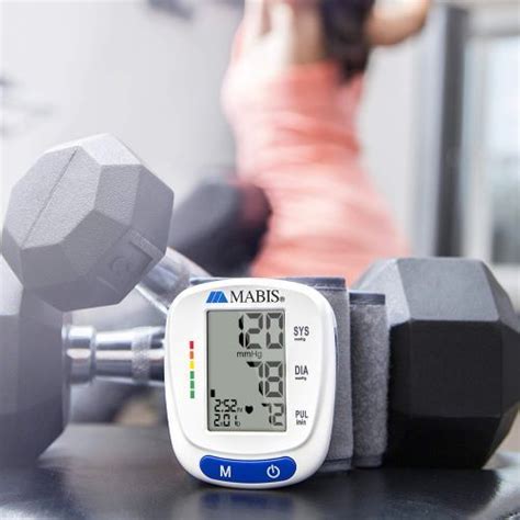 Mabis Digital Wrist Blood Pressure Monitor Vitality Medical