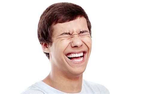 Laughing Man Closeup Stock Photo By ©furtaev 100045130