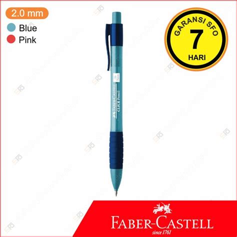 Jual Pensil Mekanik Faber Castell 20 Mm Click Pencil 2mm Di Lapak