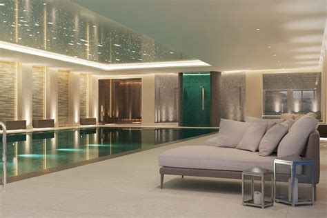 Artist Impression Of A Luxury Swimming Pool For Berkeley Homes Spa