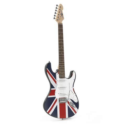 La Electric Guitar By Gear4music Union Jack Ex Demo At Gear4music