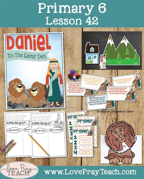 Primary 6 Lesson 42 Daniel In The Lions Den