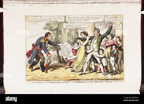 Caricature Of Napoleon I British Political Cartoon Universal