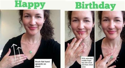 Happy Birthday Asl Sign Language Asl Sign Language Sign Language
