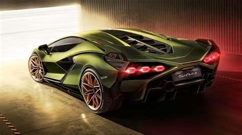 Meet Lamborghini Sián Lamborghinis First Hybrid Super Sports Car Shouts