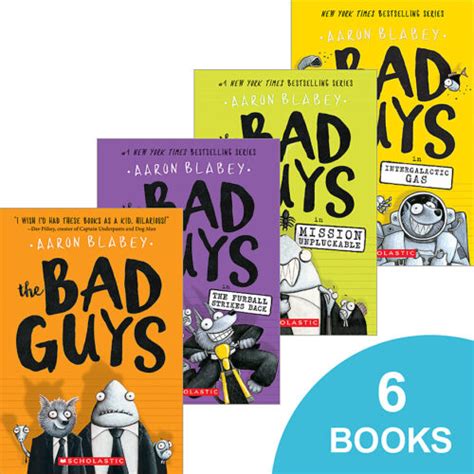The Bad Guys 6 Pack By Aaron Blabey Book Pack Scholastic Book Clubs