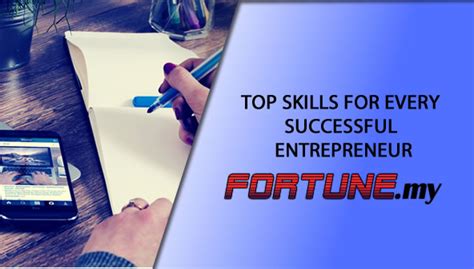 Top Skills For Every Successful Entrepreneur Fortunemy