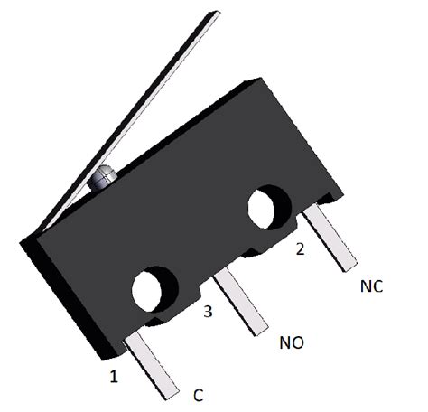 Micro Switch Pinout Working Specs And Datasheet