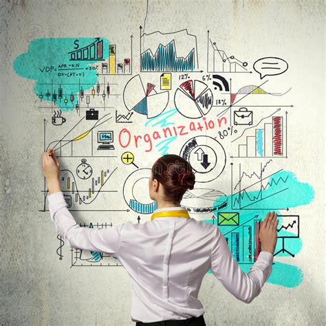 Successful Business Strategy Plan Stock Image Image Of Female Plan