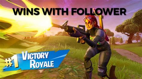 Fortnite Stream Highlights Wins With Follower Youtube