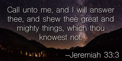 Jeremiah 333 — Berea Project Jeremiah 333 Words Of Encouragement