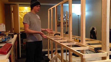 I needed a better business model. How to Build Model Railroad Benchwork - Open Grid - YouTube