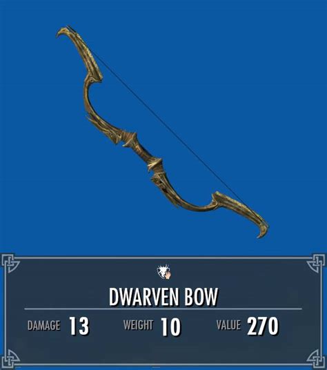 Dwarven Bow Legacy Of The Dragonborn Fandom