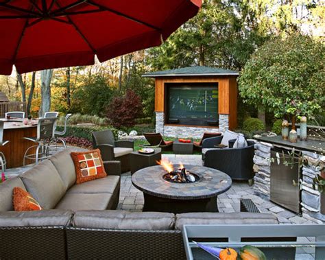 Outdoor Entertainment Center Houzz