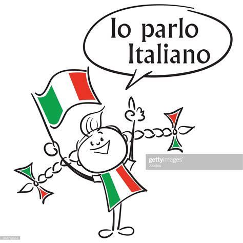 I Speak Italian High Res Vector Graphic Getty Images