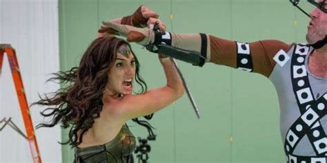 Gal Gadot Shares Wonder Woman Behind The Scenes Fighting Scene