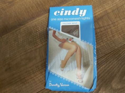Cindy Paloma Mink One Size Micromesh Tights Ebay