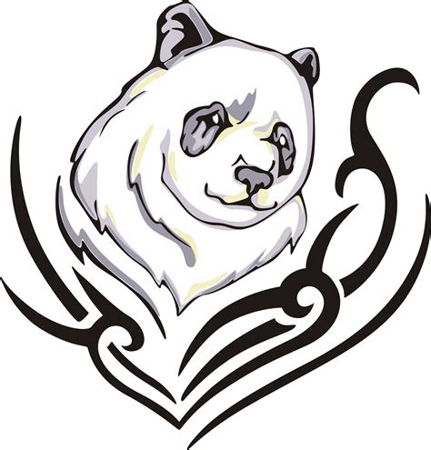 Free Tribal Panda Tattoo Download Free Tribal Panda Tattoo Png Images