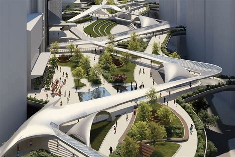 Future Vision Wan Chai Connect Architectural Urban Design Concept