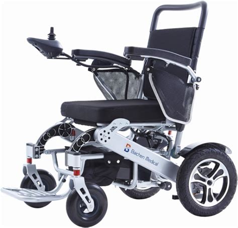 Lightweight Folding Electric Wheelchair Deluxe Fold Foldable Power