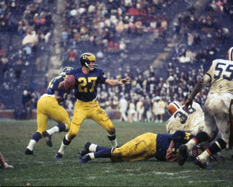 ‘bo Who Schembechlers First Qb Recalls Meeting Michigans Legendary