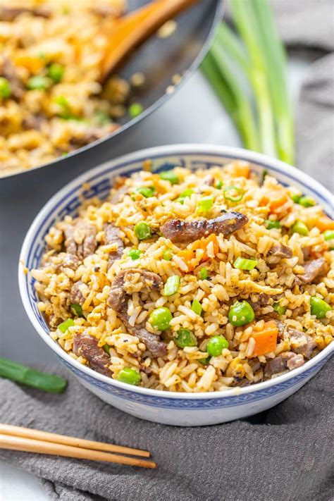 Takeout Beef Fried Rice Be Yourself Feel