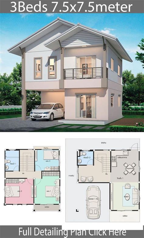 Small Land House Plans In Sri Lanka Two Story 1c9