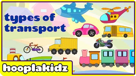 Learn About Transport Preschool Activity Youtube