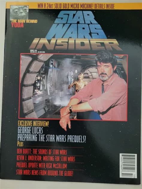Star Wars Insider Magazine 26 1995 Frank Oz Yoda George Lucas