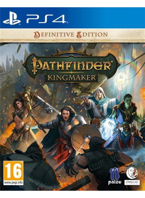 Купить игру Pathfinder Kingmaker Definitive Edition Ps4 для Sony
