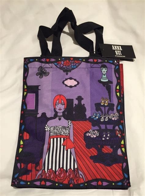 ) is an american fashion designer from detroit. Starbucks Anna Sui Tote Bag Design Stripe Shoes Limited ...