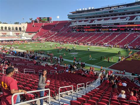 Section 118b At Los Angeles Memorial Coliseum