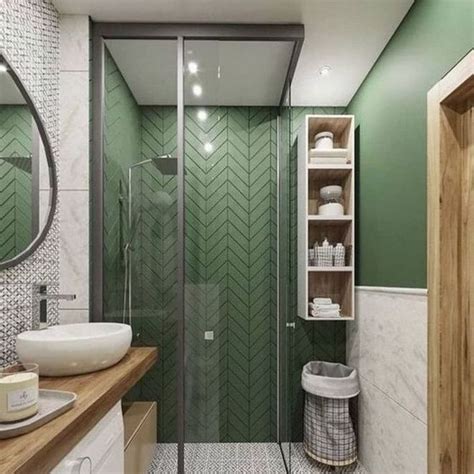 Install a mirror or small recess (or both) this may sound a little. 35+ Understanding Beautiful Small Ensuite Bathroom Ideas - nyamanhome