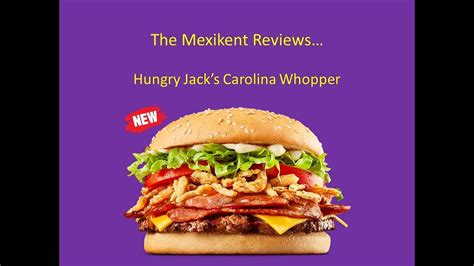 Hungry Jacks Carolina Whopper Youtube