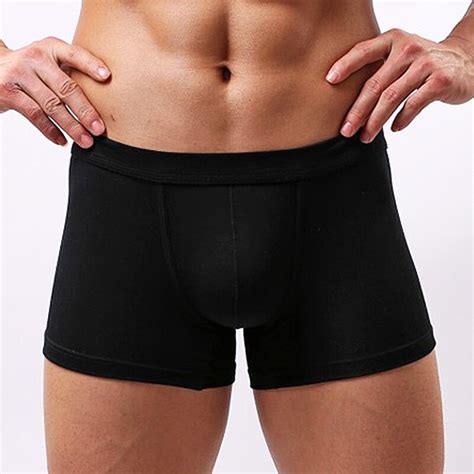 6 Pcslot Mens Hot Sale Brand Underwear Men Male U Convex Boxer Shorts
