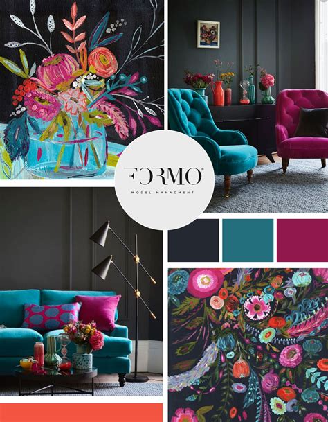 Bold Modern Eclectic Look For This Moodboard Design